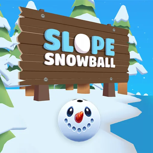 Play Slope Snowball now!