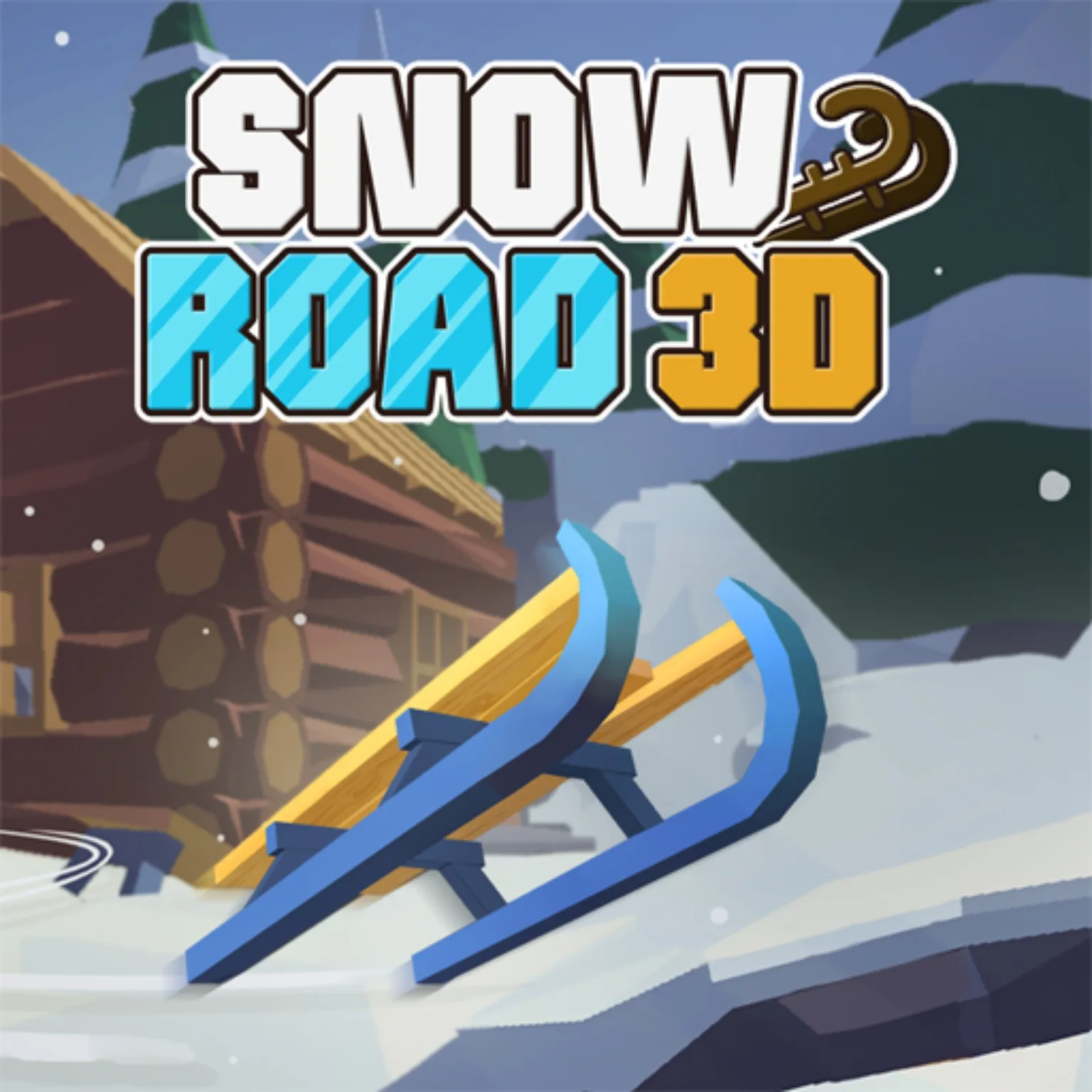 Play Snow Road 3D now!
