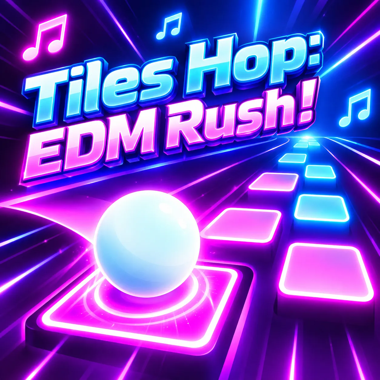 Play Tiles Hop: EDM Rush! now!